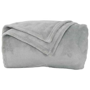 Wohndecken 6 Stk. Grau 130 x 150 cm 3.04 Fleece
