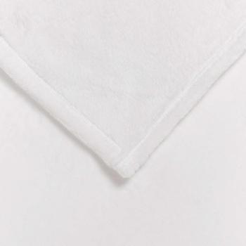 ARDEBO.de - Wohndecken 6 pcs Weiß 240 x 270 cm Fleece