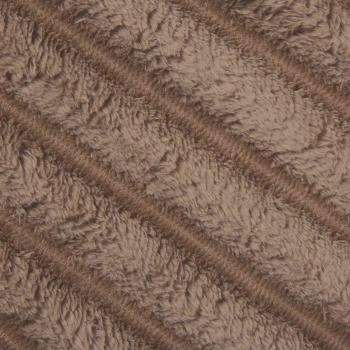 Überwurfdecke Kamel 270 x 240 cm Fleece