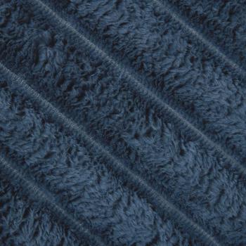 Überwurfdecke Marineblau 200 x 150 cm Fleece