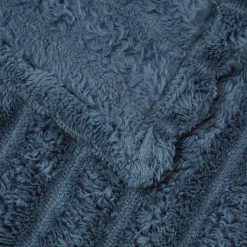 Wohndecke Marineblau 270 x 240 cm 1.77 kg Fleece