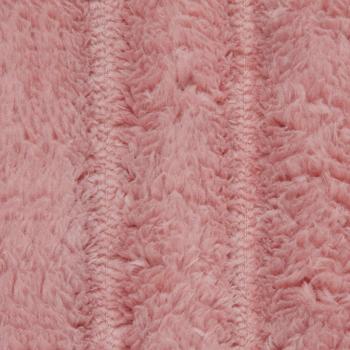 Überwurfdecke Rosa 240 x 220 cm Fleece