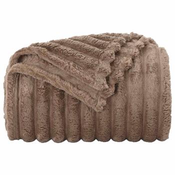 ARDEBO.de - Wohndecken 6 Stück Kamel 200 x 150 cm Fleece