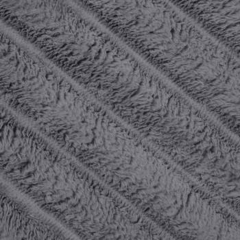 Wohndecken 6 Stück Dunkelgrau 270 x 240 cm Fleece