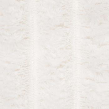 Wohndecken 6 Stück Creme 150 x 130 cm Fleece