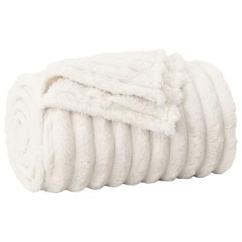Wohndecken 6 stk. Creme 270 x 240 cm 9.51 kg Fleece