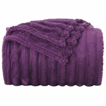 Wohndecken 6 Stk. Lila 270 x 240 cm 9.15 Fleece