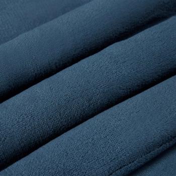 Überwurfdecke Marineblau 240 x 270 cm Fleece