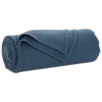 Wohndecken 24 Stück Marineblau 240 x 220 cm Fleece