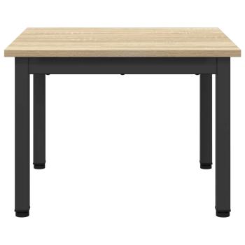 Couchtisch Sonoma 50 x 50 x 36 cm Holzwerkstoff