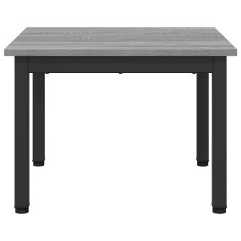 Couchtisch Graues Sonoma 50 x 50 x 36 cm Holzwerkstoff