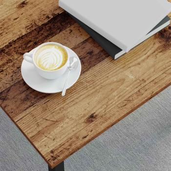 Couchtisch Altholz 50 x 50 x 36 cm Holzwerkstoff