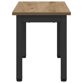 Couchtisch Kunsthandwerk Eiche 60 x 30 x 36 cm Holzwerkstoff