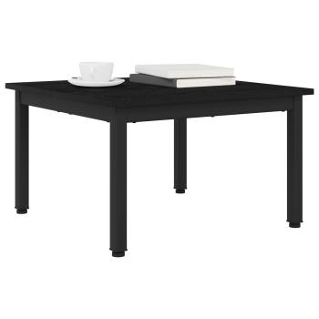 Couchtisch Schwarz Eichen-Optik 60 x 60 x 36 cm Holzwerkstoff