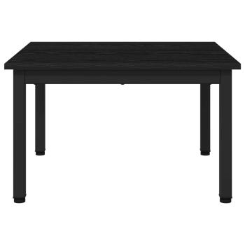 Couchtisch Schwarz Eichen-Optik 60 x 60 x 36 cm Holzwerkstoff