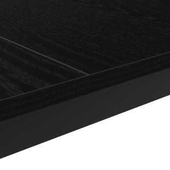 Couchtisch Schwarz Eichen-Optik 60 x 60 x 36 cm Holzwerkstoff