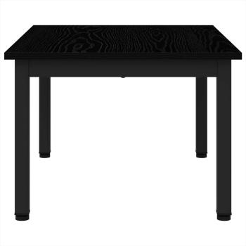 Couchtisch Schwarz Eichen-Optik 70 x 50 x 36 cm Holzwerkstoff