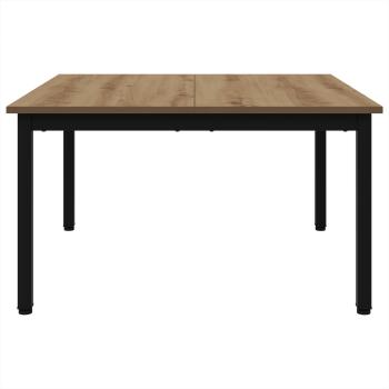 Couchtisch Kunsthandwerk Eiche 80 x 80 x 45 cm Holzwerkstoff