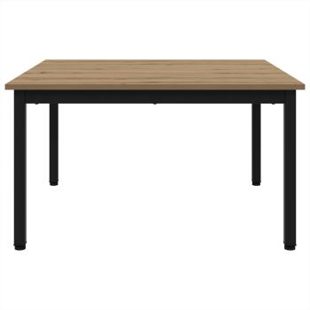 Couchtisch Kunsthandwerk Eiche 80 x 80 x 45 cm Holzwerkstoff