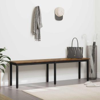 Bank Raucharbe 160 x 35 x 45 cm Holzwerkstoff