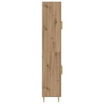 Highboard Artisan-Eiche 69,5 x 34 x 180 cm Holzwerkstoff