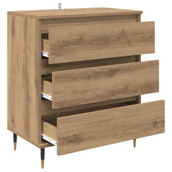 Sideboard mit Schubladen Artisan-Eiche 60 x 35 x 70 cm Holzwerkstoff