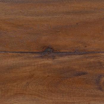 Hocker Natur 29 x 20 x 17 cm Mahagoni Holz