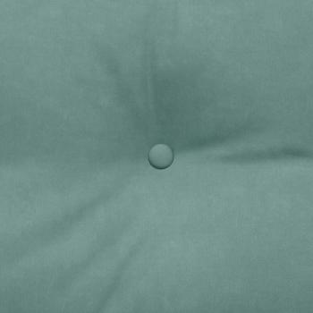 Rückenkissen Meergrün 100 x 24 x 50 cm Samt