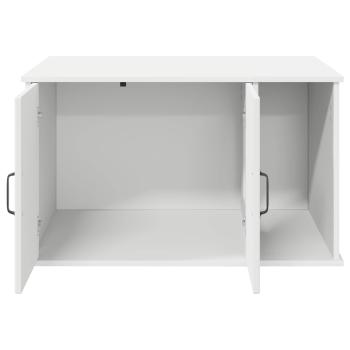 Katzenhaus Weiß 85 x 55 x 50 cm Holzwerkstoff