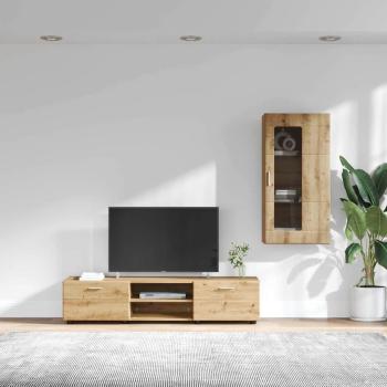 TV-Schrankset mit Schubladen Artisan-Eiche Holzwerkstoff