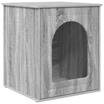 Katzenhaus Graues Sonoma 53 x 52 x 62 cm Holzwerkstoff