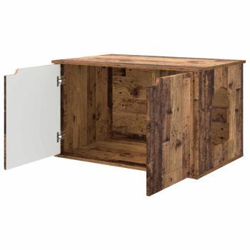 Katzenhaus Altholz 85 x 55 x 53,5 cm Holzwerkstoff