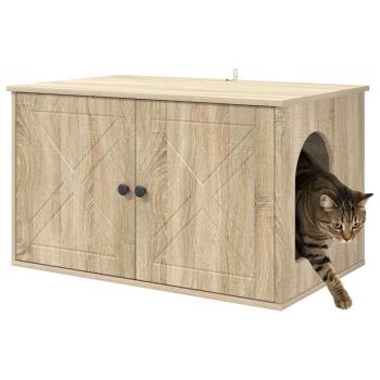 Katzenhaus Sonoma 85 x 55 x 50,5 cm Holzwerkstoff