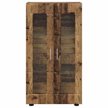Sideboard mit Regal Altholz 55,5 x 29 x 100 cm Holzwerkstoff