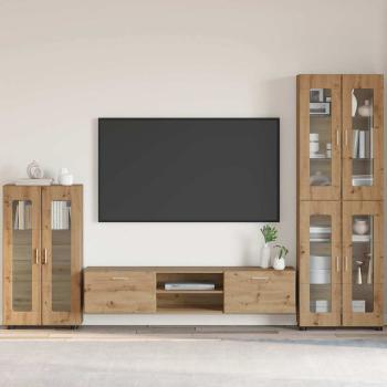 ARDEBO.de - Sideboard Artisan-Eiche 55,5 x 29 x 100 cm Holzwerkstoff