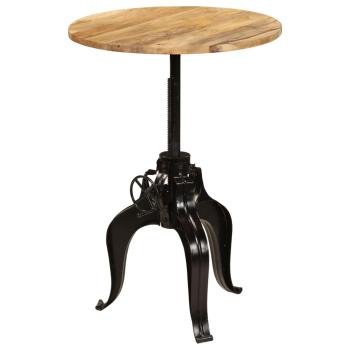Bartisch Massivholz Mango 75x(76-110) cm