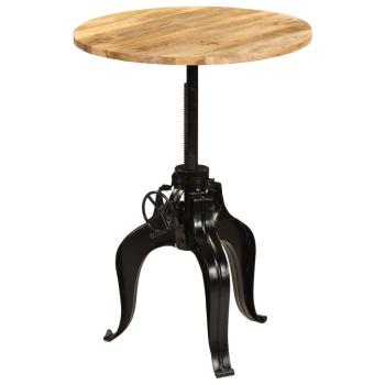 Bartisch Massivholz Mango 75x(76-110) cm