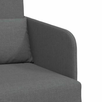 Klappsofa Bett Dunkelgrau 65 x 80 x 83 cm Stoff