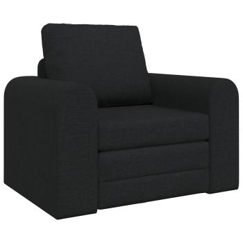 Klappsofa Bett Schwarz 98 x 71 x 83 cm Stoff