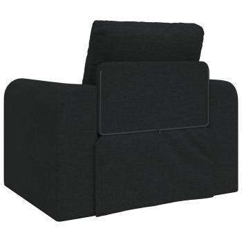 Klappsofa Bett Schwarz 98 x 71 x 83 cm Stoff