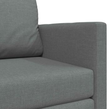 Klappsofa Bett Dunkelgrau 124 x 71 x 78 cm Stoff