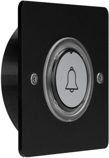 Grothe Funksender AP/UP, quadratisch, Schwarz (MISTRAL SE07 Q AP/UP SW)