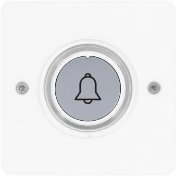 ARDEBO.de Grothe Funksender, AP/UP, quadratisch, Batterie, weiß (MISTRAL SE07 Q AP/UP WS)