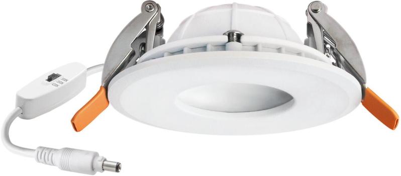 ARDEBO.de LAS LED Downlight GHOST rund 5W 3000/3500/4200K D68mm, weiß (LS-GR4SW)