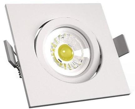 ARDEBO.de Ledxon EBS-SBQ-6-830-40W-S Einbau-Strahler, schwenkbar, quadratisch, 6W, 610lm, 3K, 40°, weiß (7008231)