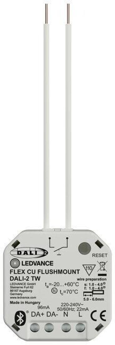 ARDEBO.de LEDVANCE Flex Control Unit Flush Mount, DALI-2 TW Steuergerät, hellgrau (4058075841901)