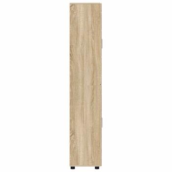 Highboard mit Regal Sonoma-Eiche 60 x 35 x 182 cm Holzwerkstoff