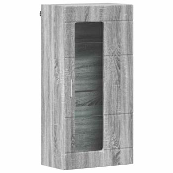 TV-Schrankset mit Schubladen Graues Sonoma Holzwerkstoff