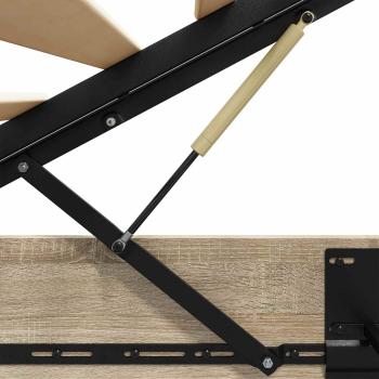 Ottoman Bettgestell Sonoma-Eiche 193 x 120 x 25 cm Spanplatte