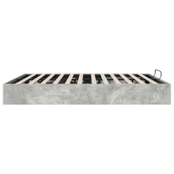 Ottoman Bettgestell Beton 193 x 120 x 25 cm Spanplatte